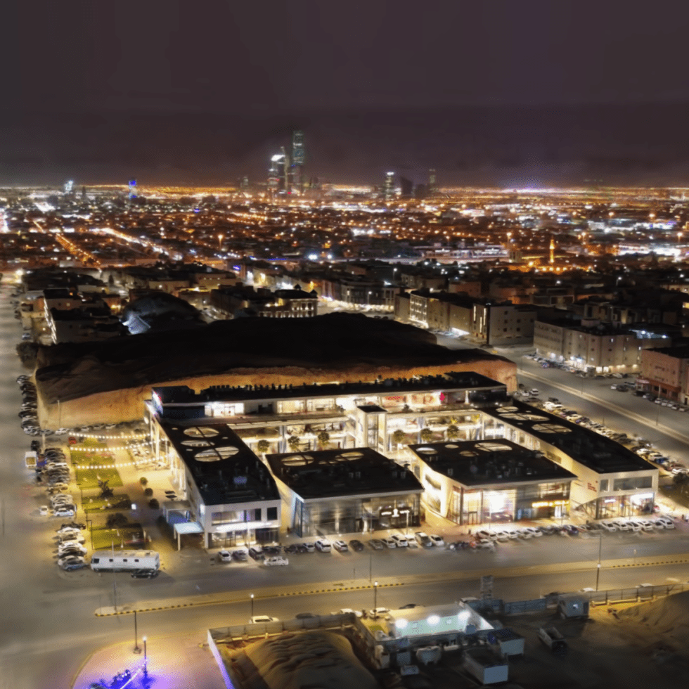 Riyadh in 3d, KAFD, mall