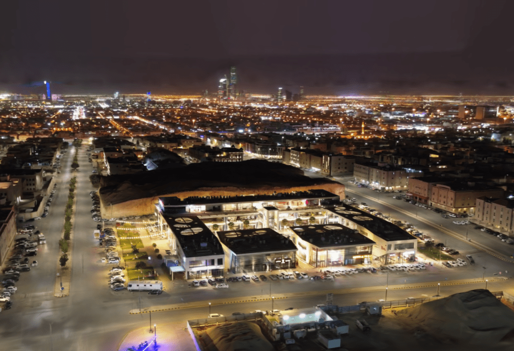 Riyadh City, in 3d , gaussian splatt, scan from drone 

